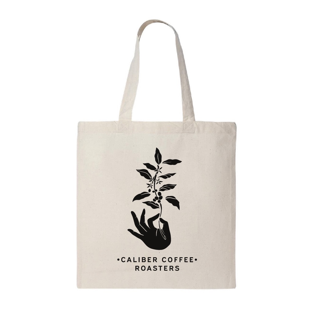 [84007] Caliber 100% Cotton Natural Tote Bag