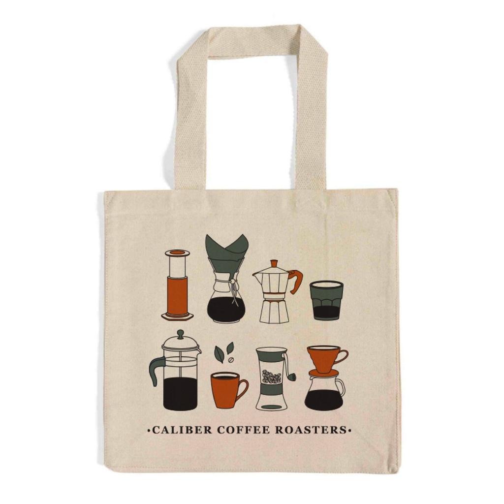 [84011] Caliber DEMI Cotton Tote Bag