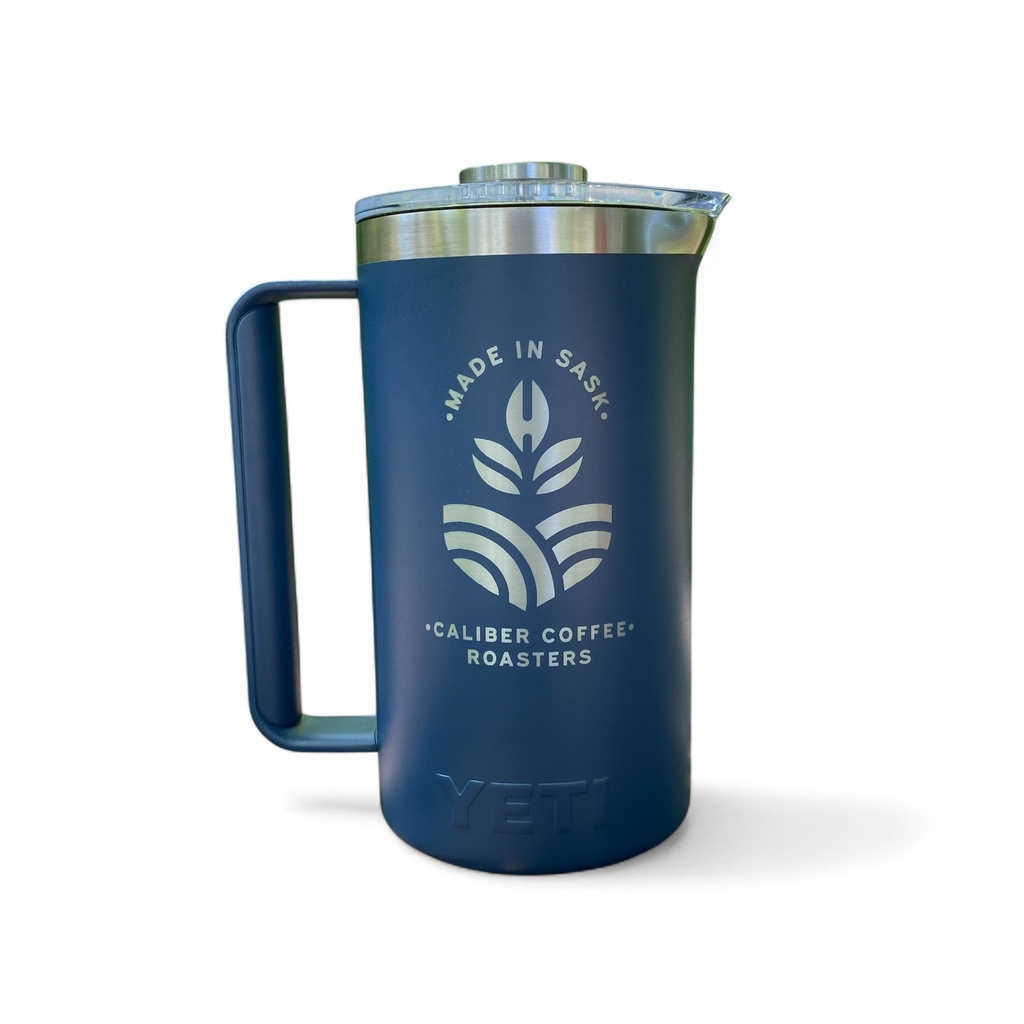 [84055] Caliber Yeti French Press Navy 34 oz