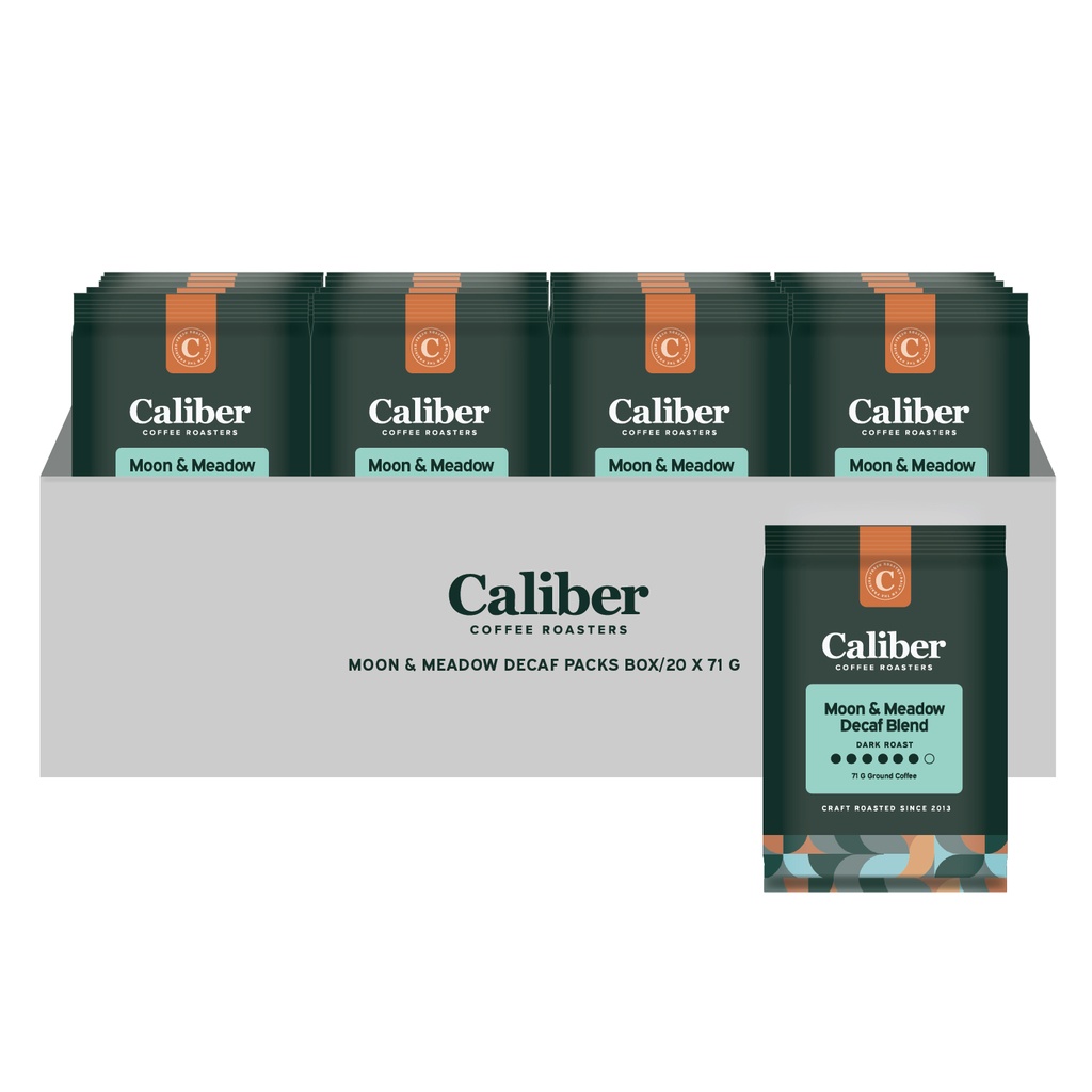 [CCP-103] Caliber Moon & Meadow Decaf Packs Box/20 x 71 g
