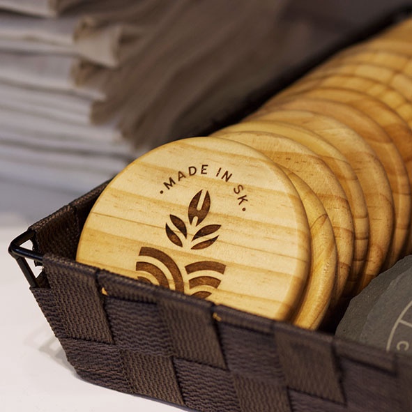 [PPR-84050] Perk Point Reward - Caliber Wooden Coaster