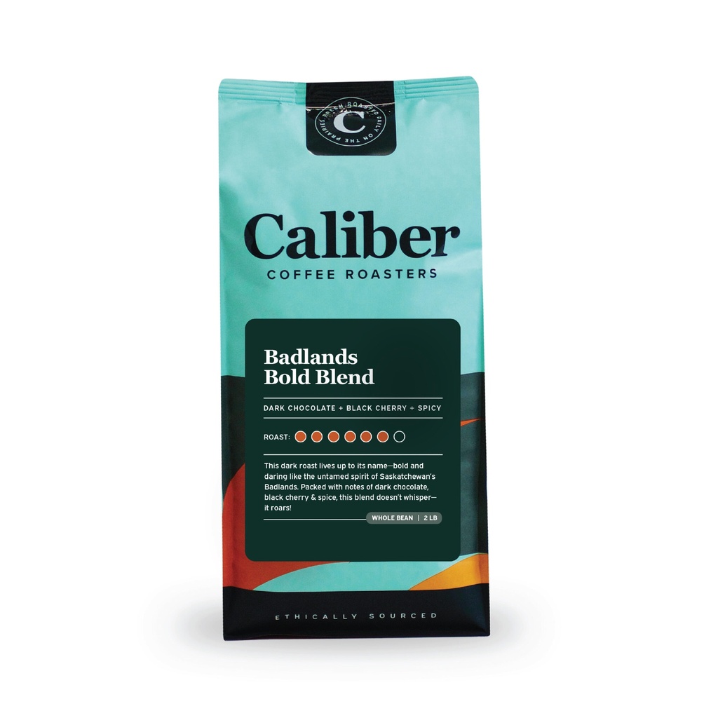 [2-102] Caliber Badlands Bold Blend Beans Bag/2 lb