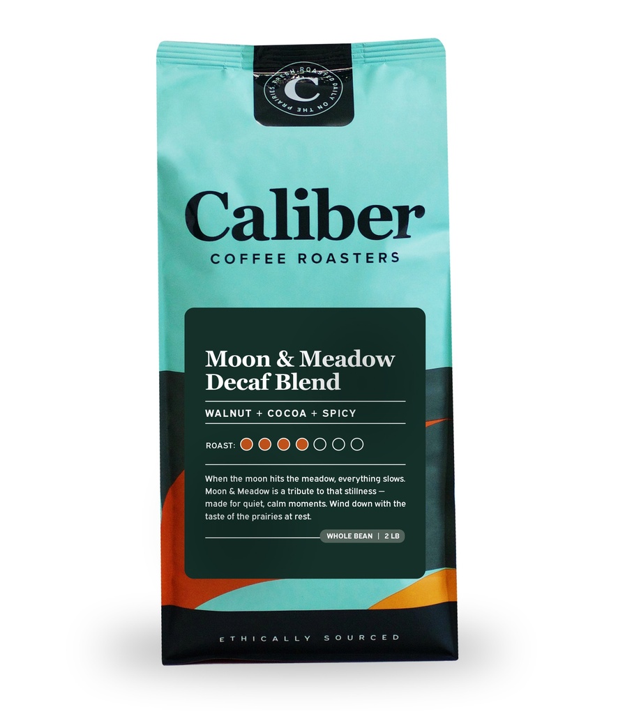 [2-103] Caliber Moon & Meadow Decaf Blend Beans Bag/2 lb