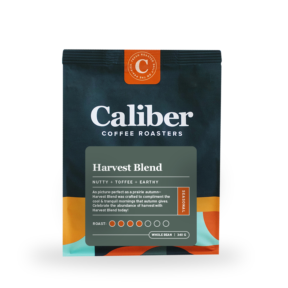 [340-118] Caliber Harvest Blend Beans Bag/340 g