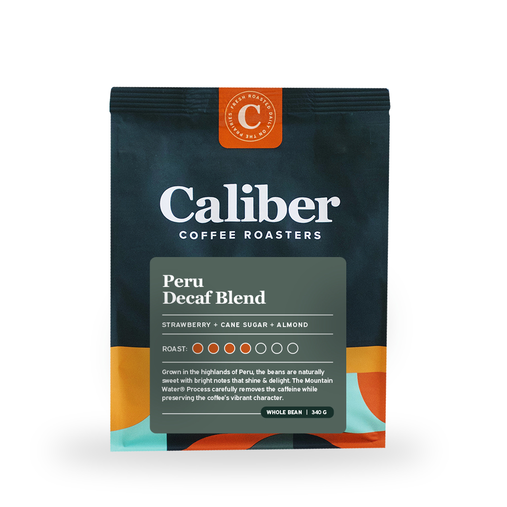 [340-196] Caliber Decaf Peru Beans Bag/340 g
