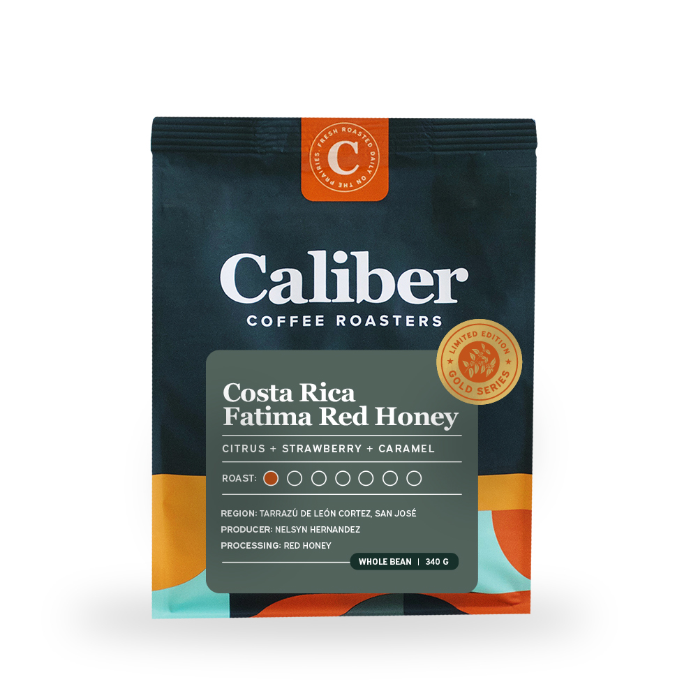 Caliber Costa Rica Fatima Red Honey (Gold Series) Beans Bag/340 g