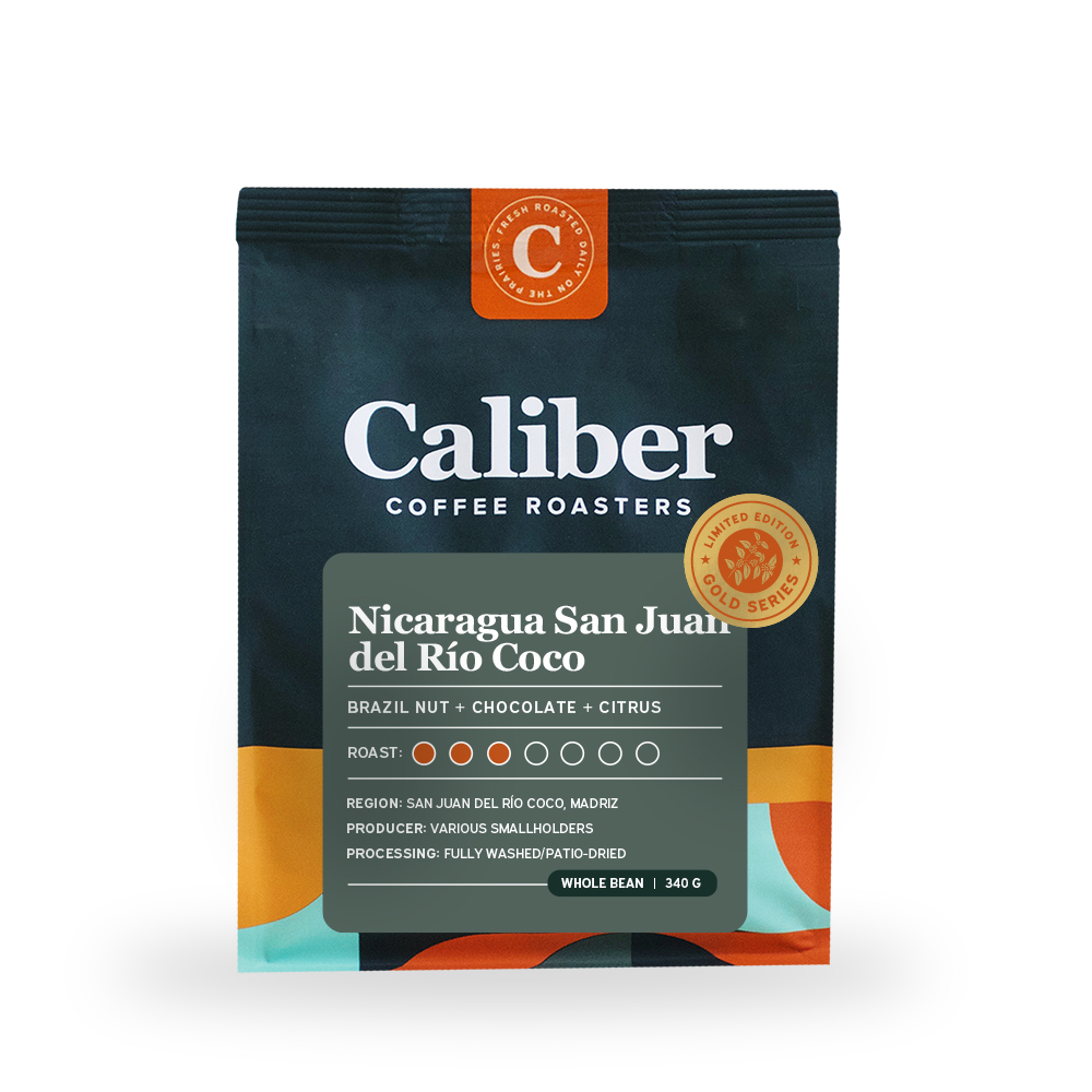 [340-261] Caliber Nicaragua San Juan del Río Coco (Gold Series) Beans Bag/340 g