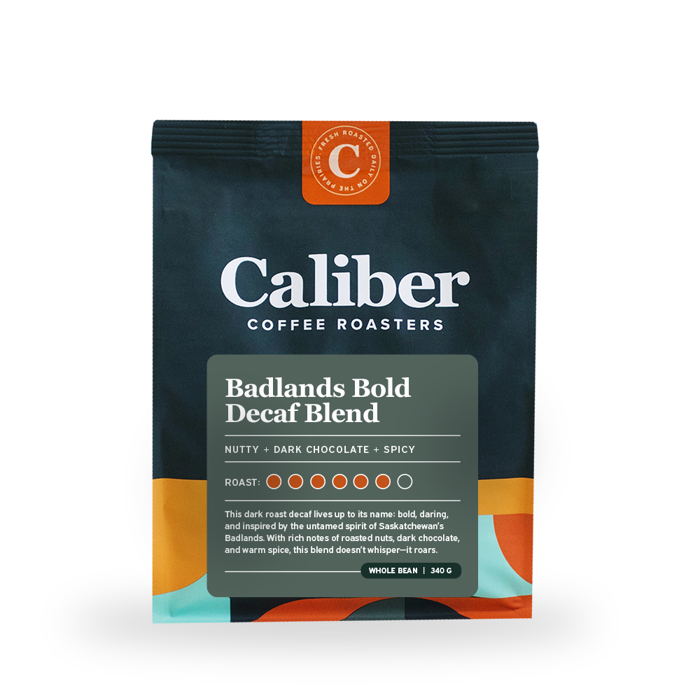 [340-265] Caliber Badlands Bold Decaf Blend Beans Bag/340 g
